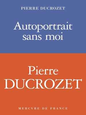cover image of Autoportrait sans moi